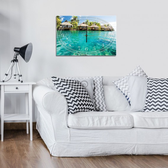 Nástenné hodiny - NH0115 - Domčeky