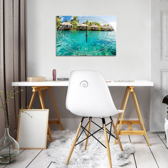 Nástenné hodiny - NH0115 - Domčeky