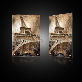 Nástěnné hodiny - NH0142 - Eiffelova věž