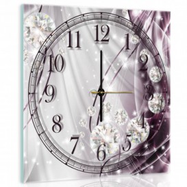 Nástenné hodiny - NH0160 - Diamanty
