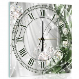 Nástenné hodiny - NH0161 - Diamanty