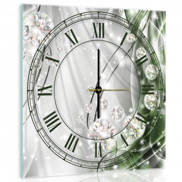 Nástenné hodiny - NH0161 - Diamanty