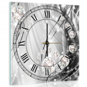 Nástenné hodiny - NH0162 - Diamanty