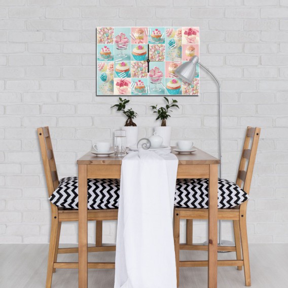 Nástenné hodiny - NH0185 - Muffiny