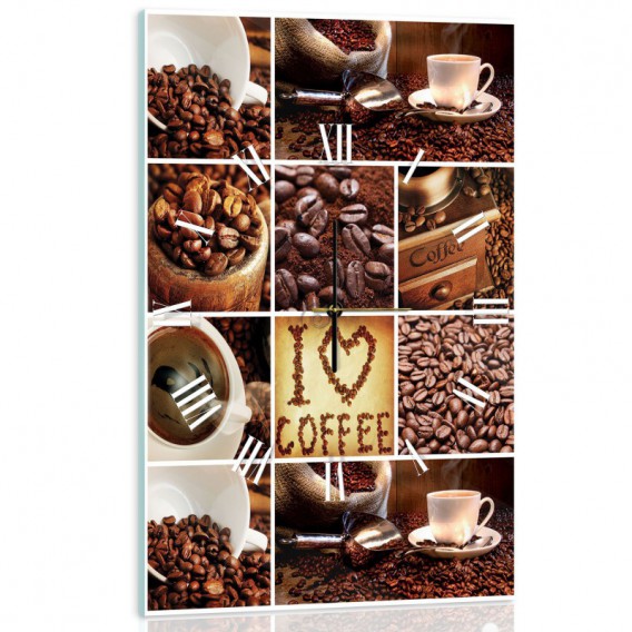 Nástenné hodiny - NH0186 - Káva