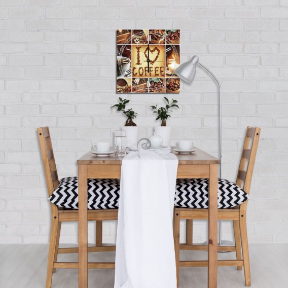 Nástenné hodiny - NH0186 - Káva