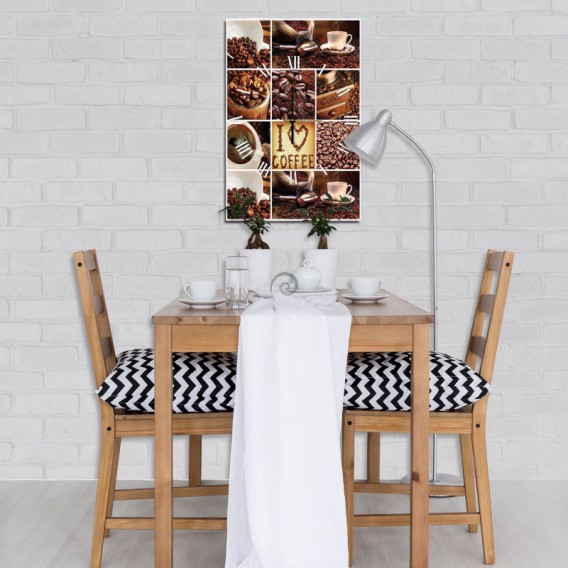 Nástenné hodiny - NH0186 - Káva