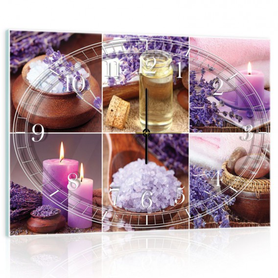 Nástenné hodiny - NH0189 - Levanduľa