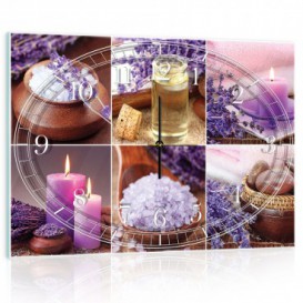 Nástěnné hodiny - NH0189 - Levandule