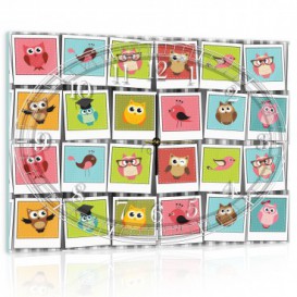 Nástěnné hodiny - NH0190 - Sovička