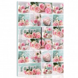 Nástenné hodiny - NH0201 - Ruže