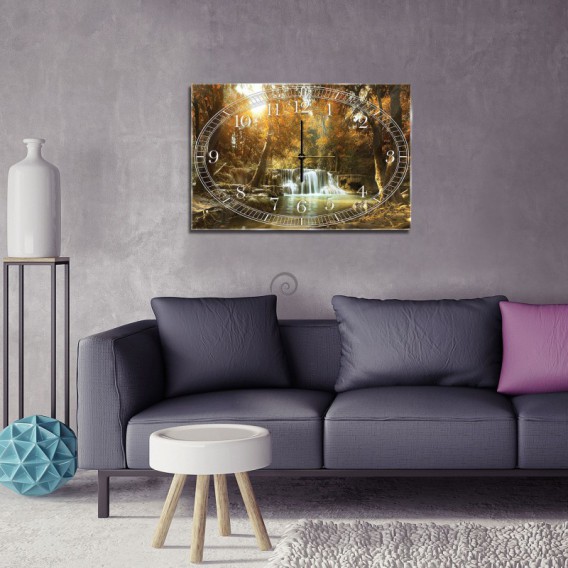 Nástenné hodiny - NH0203 - Vodopád