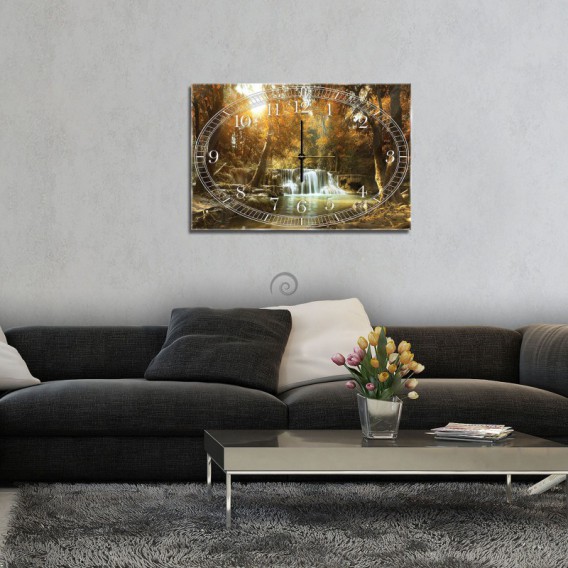 Nástenné hodiny - NH0203 - Vodopád