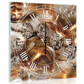 Nástenné hodiny - NH0230 - Diamanty