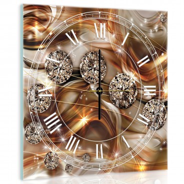 Nástenné hodiny - NH0230 - Diamanty