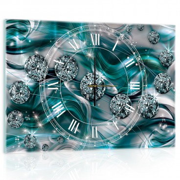 Nástenné hodiny - NH0232 - Diamanty