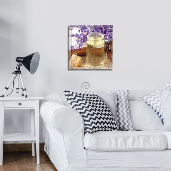 Nástenné hodiny - NH0233 - Levanduľa