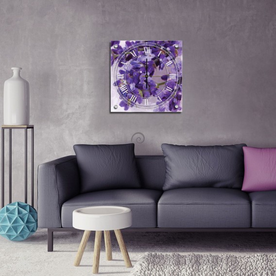 Nástenné hodiny - NH0234 - Levanduľa