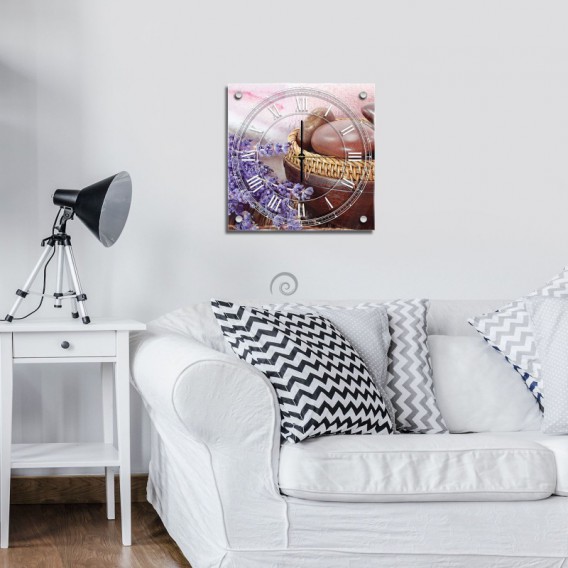 Nástenné hodiny - NH0235 - Levanduľa