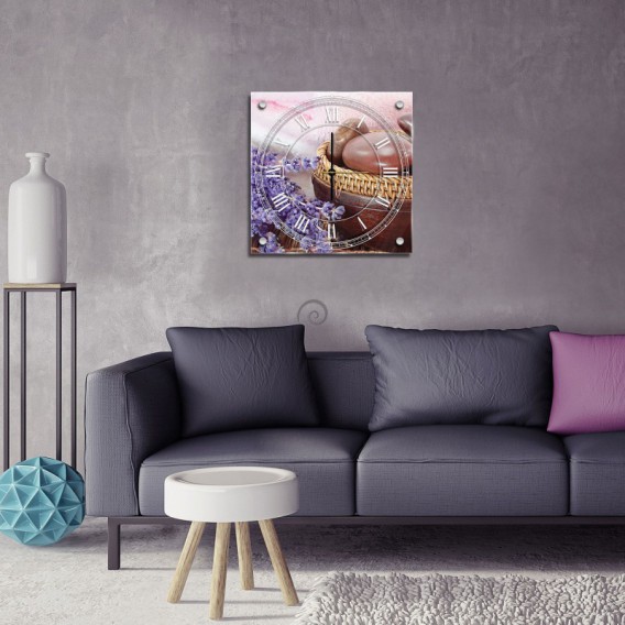 Nástenné hodiny - NH0235 - Levanduľa