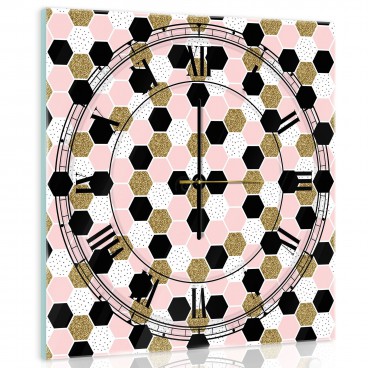 Nástenné hodiny - NH0258 - Geometrické tvary