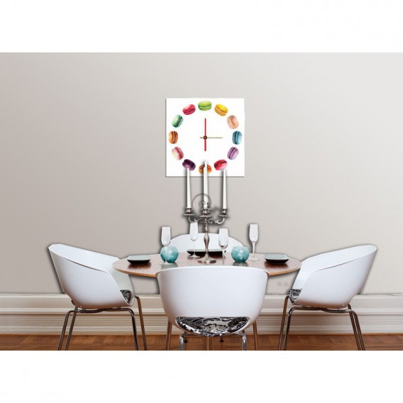 Nástenné hodiny - NH0277 - Makronky