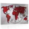 Nástenné hodiny - NH0279 - Mapa sveta