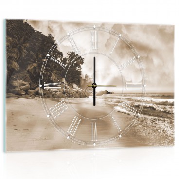 Nástenné hodiny - NH0289 - Tropický ostrov