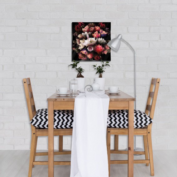 Nástenné hodiny - NH0291 - Kvety