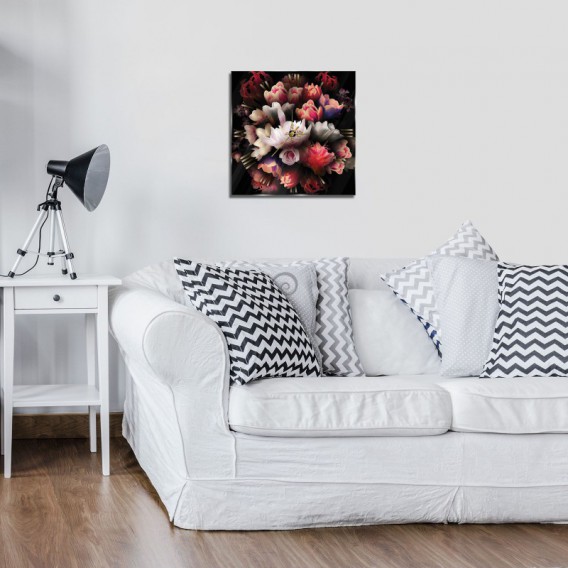 Nástenné hodiny - NH0291 - Kvety