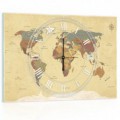 Nástenné hodiny - NH0292 - Mapa sveta