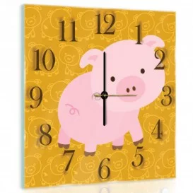 Nástenné hodiny - NH0298 - Prasiatko
