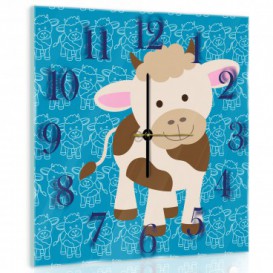 Nástenné hodiny - NH0299 - Kravička