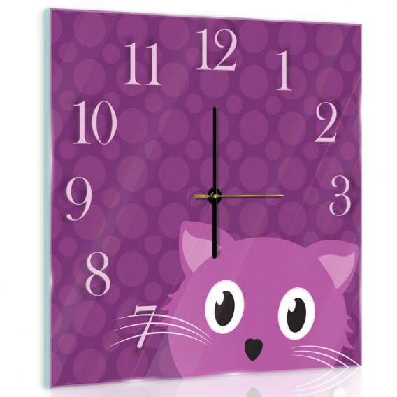 Nástenné hodiny - NH0305 - Mačička