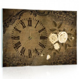 Nástenné hodiny - NH0322 - Vintage ruže