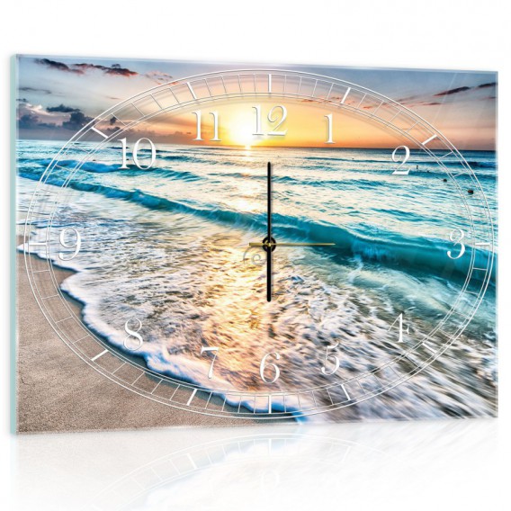 Nástenné hodiny - NH0329 - Pláž