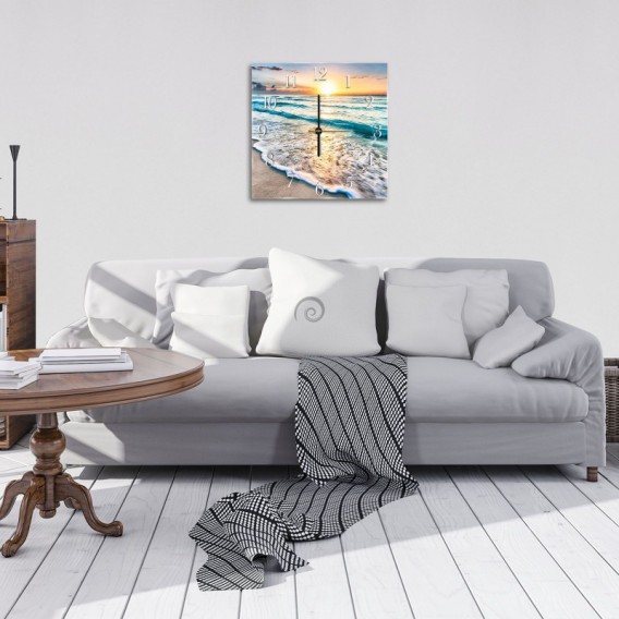 Nástenné hodiny - NH0329 - Pláž