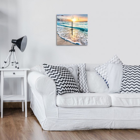 Nástenné hodiny - NH0329 - Pláž