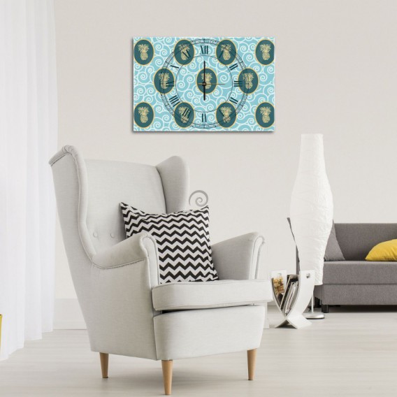 Nástenné hodiny - NH0339 - Ananás