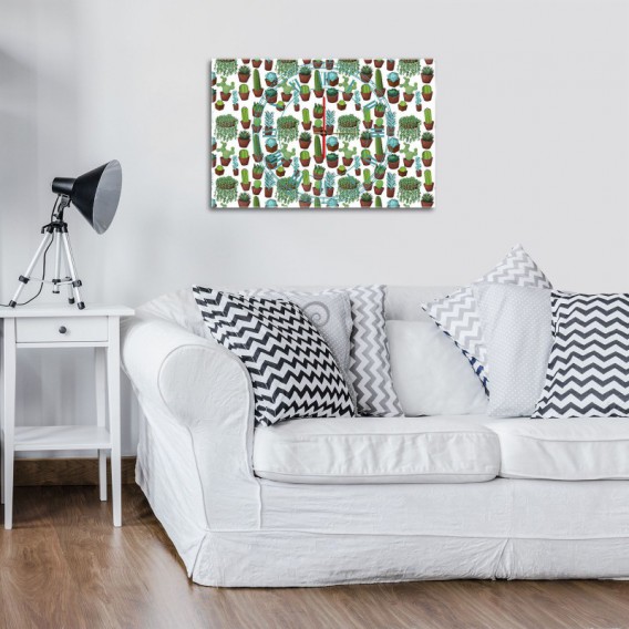 Nástenné hodiny - NH0342 - Kaktus