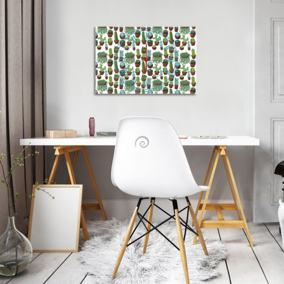 Nástenné hodiny - NH0342 - Kaktus