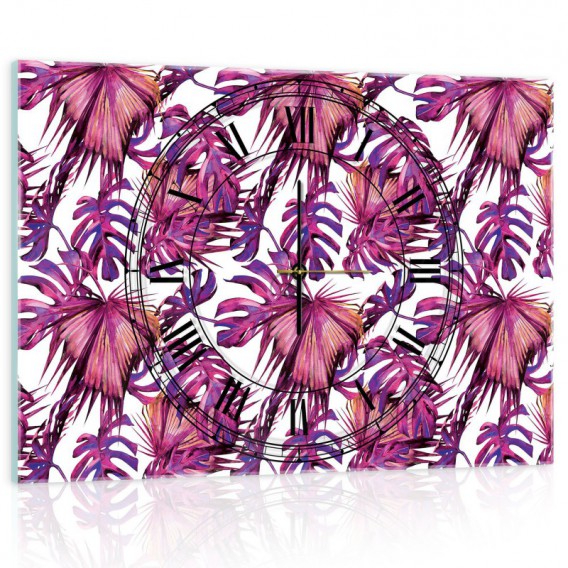 Nástenné hodiny - NH0349 - Kvety