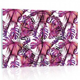 Nástenné hodiny - NH0349 - Kvety