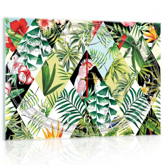 Nástenné hodiny - NH0350 - Kvety