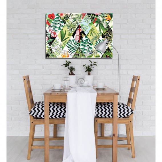 Nástenné hodiny - NH0350 - Kvety