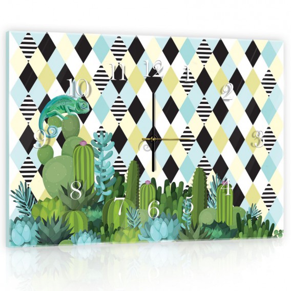 Nástenné hodiny - NH0356 - Kaktus