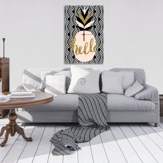 Nástenné hodiny - NH0367 - Ananás