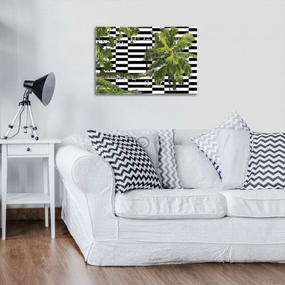 Nástenné hodiny - NH0368 - Palmy