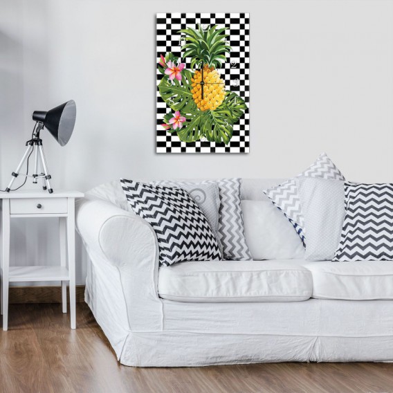 Nástenné hodiny - NH0369 - Ananás