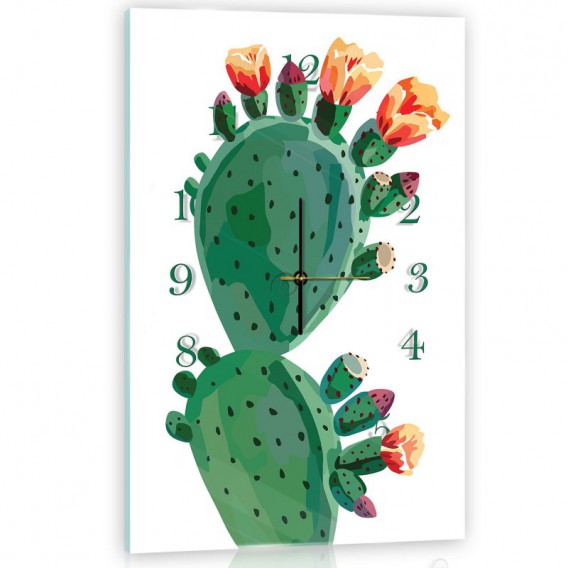 Nástenné hodiny - NH0371 - Kaktus
